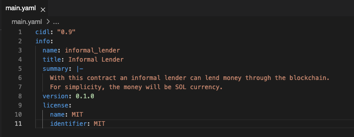 Código Studio CIDL-Lender1